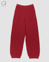 BASERANGE Recycled Wool Pants Portugal BAS-TRME-RW-WI24-HONG Red